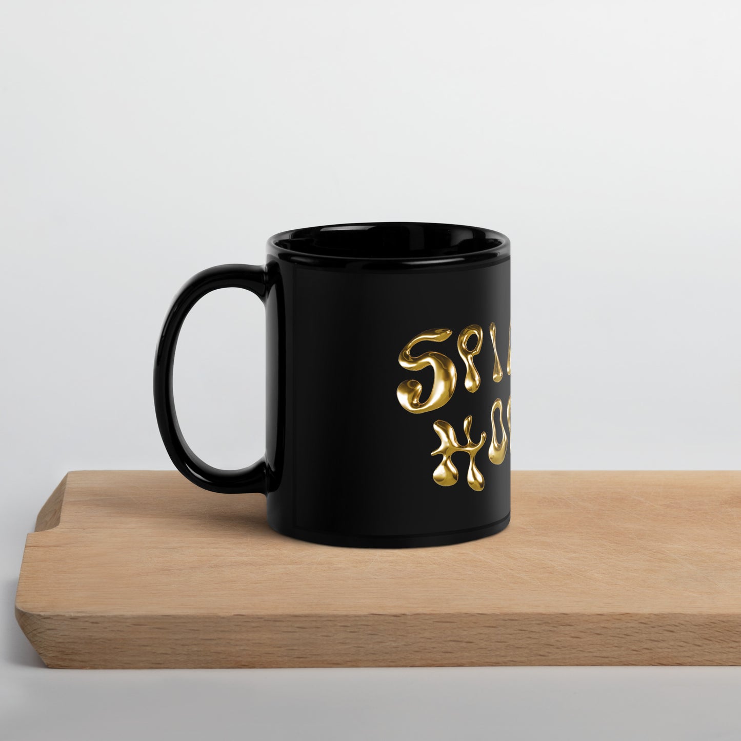 Spiritual Hoochie Black Mug