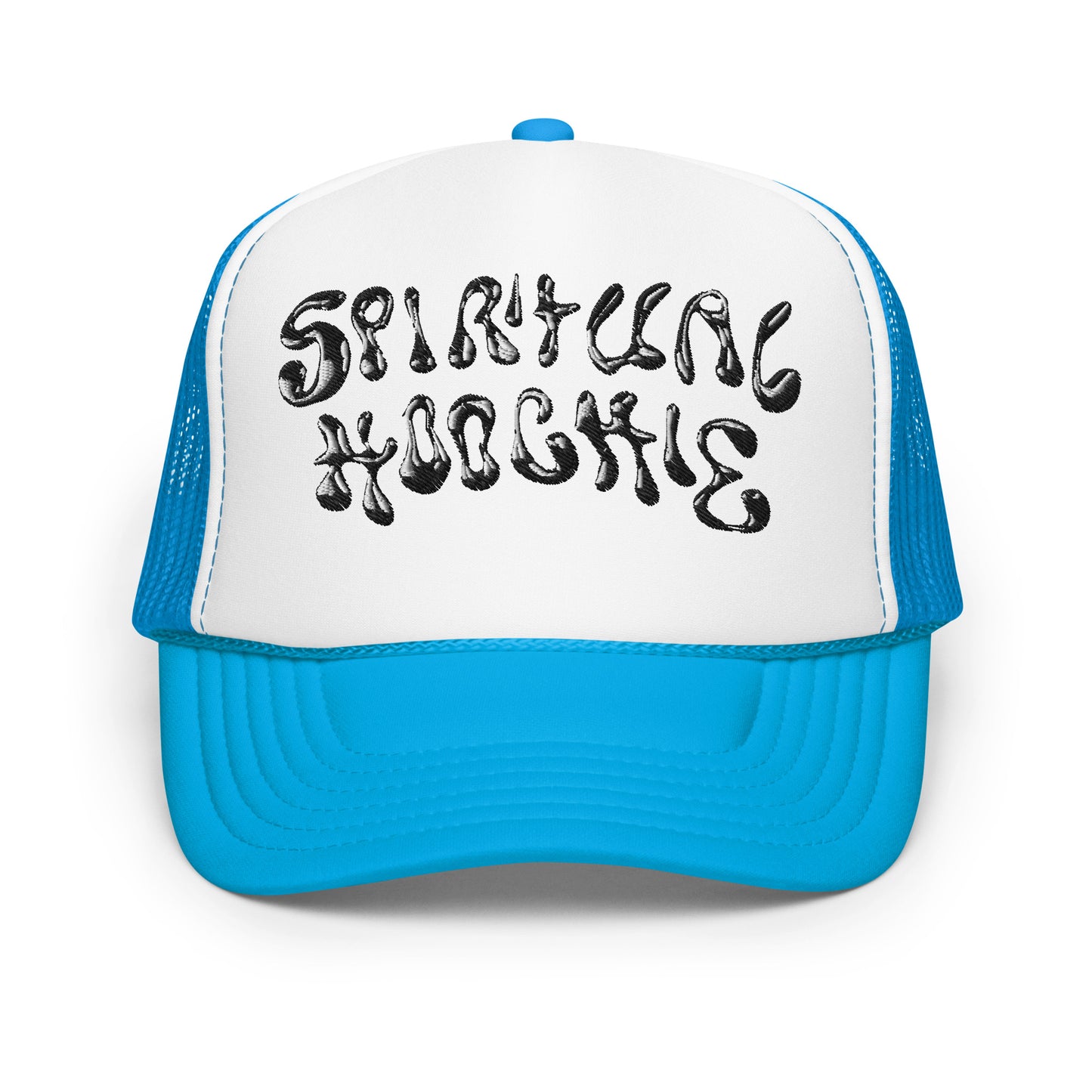 Spiritual Hoochie trucker hat (silver)