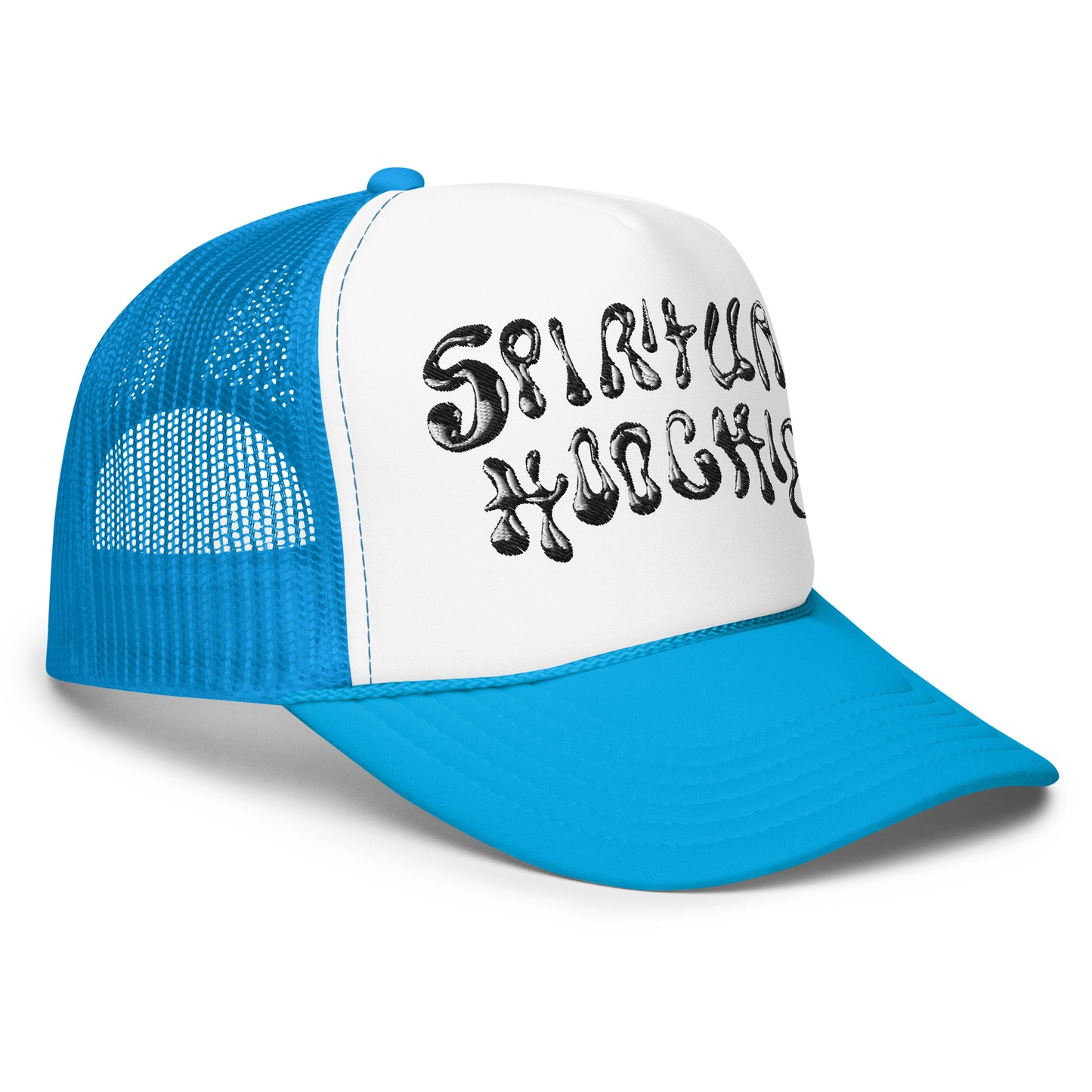 Spiritual Hoochie trucker hat (silver)