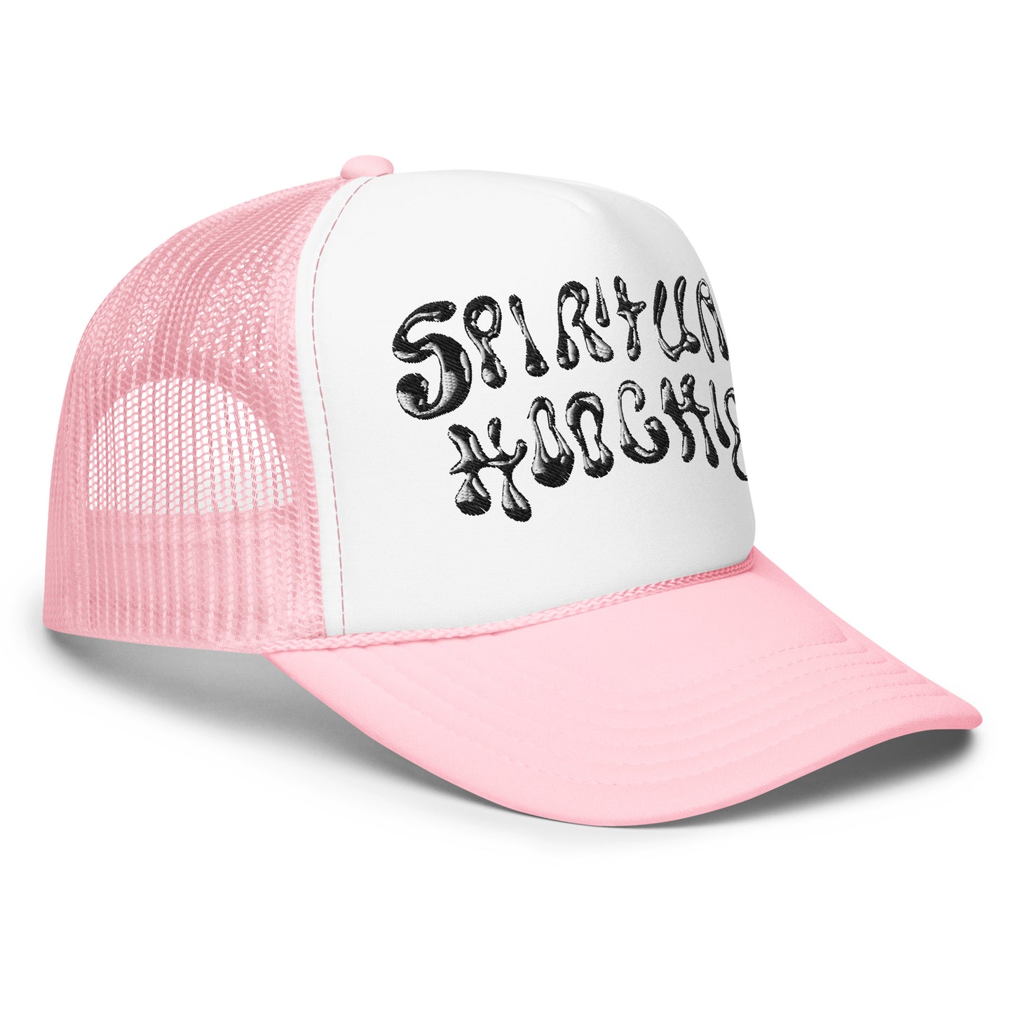 Spiritual Hoochie trucker hat (silver)