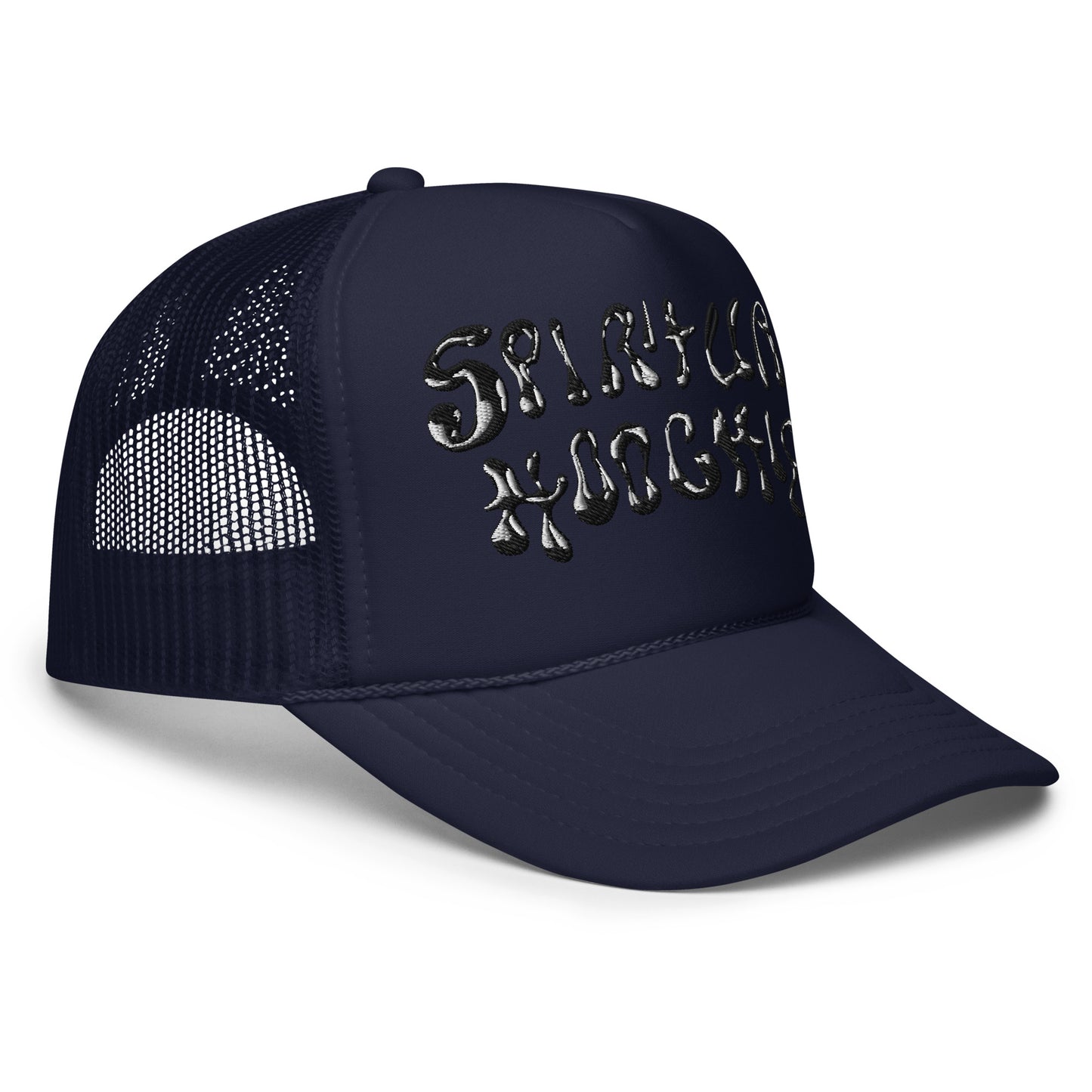 Spiritual Hoochie trucker hat (silver)