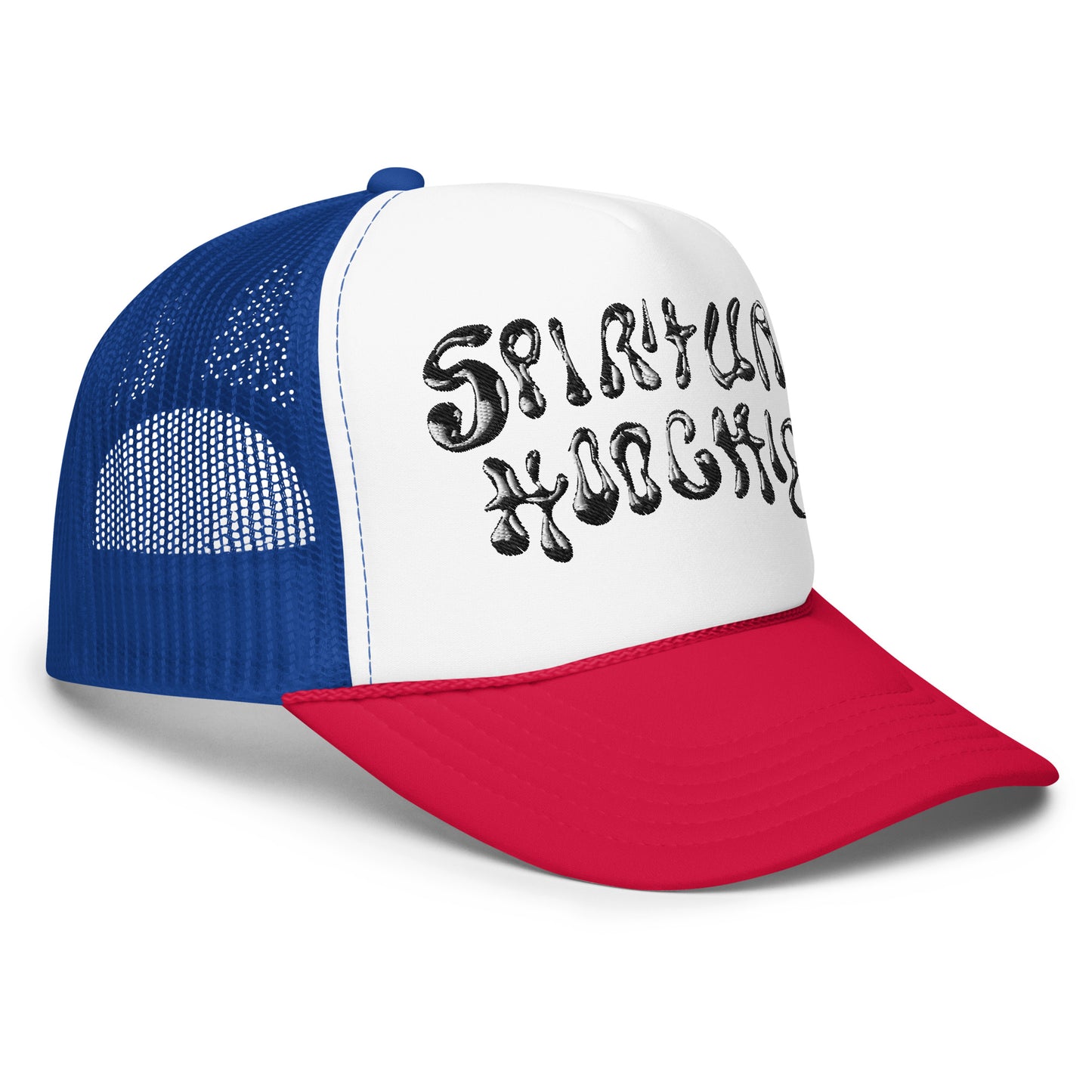 Spiritual Hoochie trucker hat (silver)